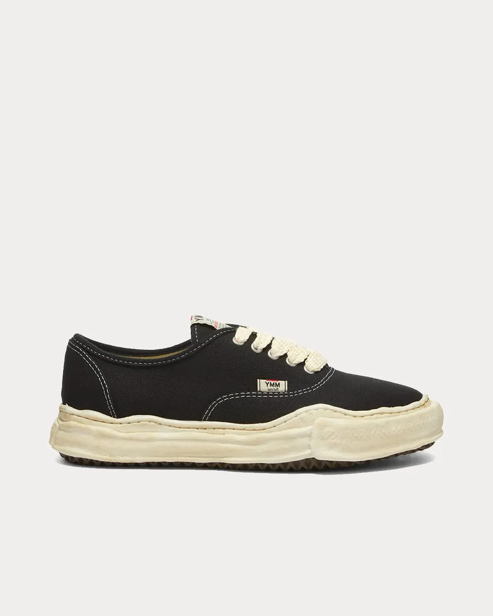 Baker Original Canvas Black Low Top Sneakers