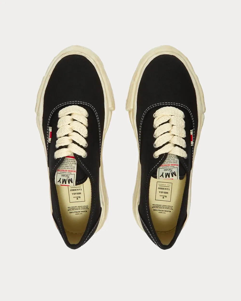 Baker Original Canvas Black Low Top Sneakers