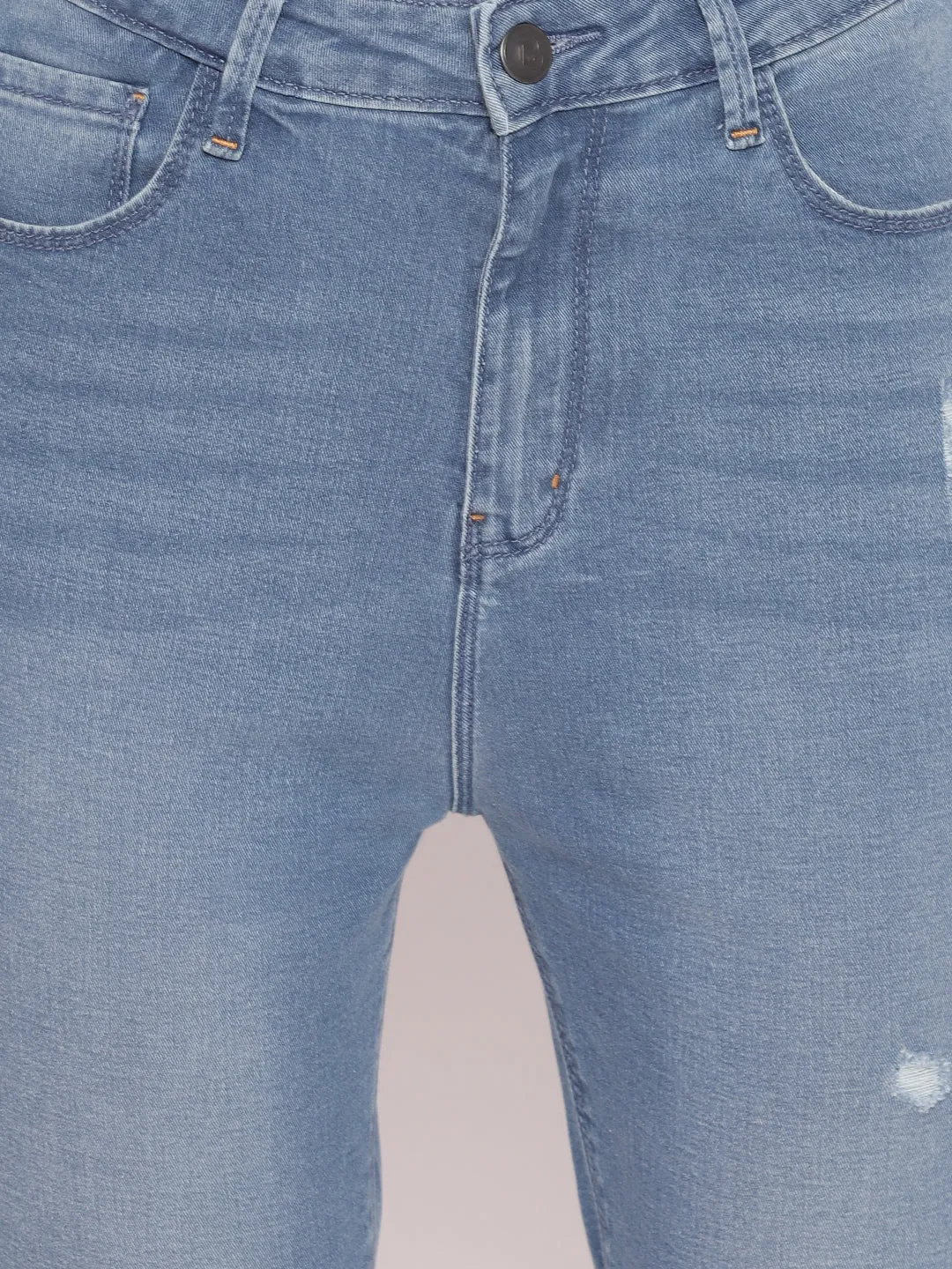 Blue High Slim Fit Jeans