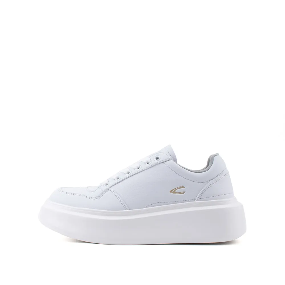 camel active Women Court-Sneakers  with slip-on comfort Panel Design Ladies Eurica -762301-YX01SV-0-WHITE