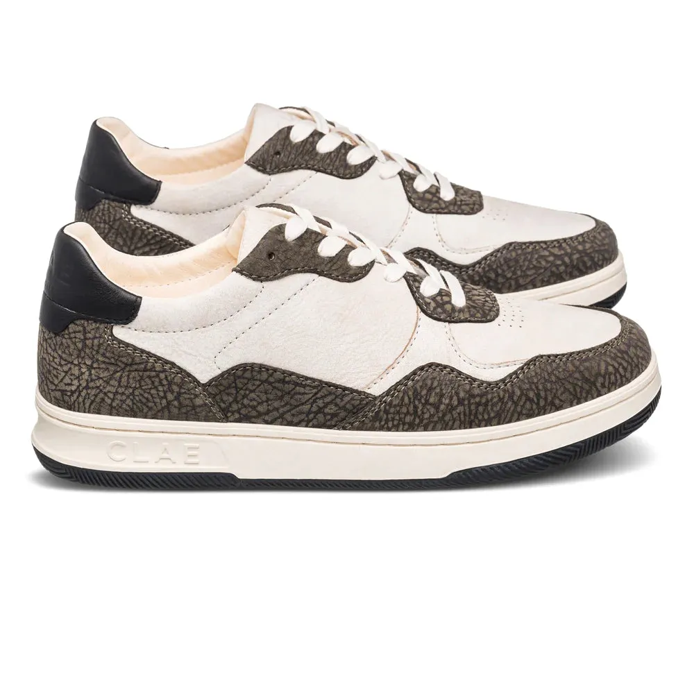 CLAE ELFORD SNEAKERS - DISTRESSED LEATHER ELEPHANT