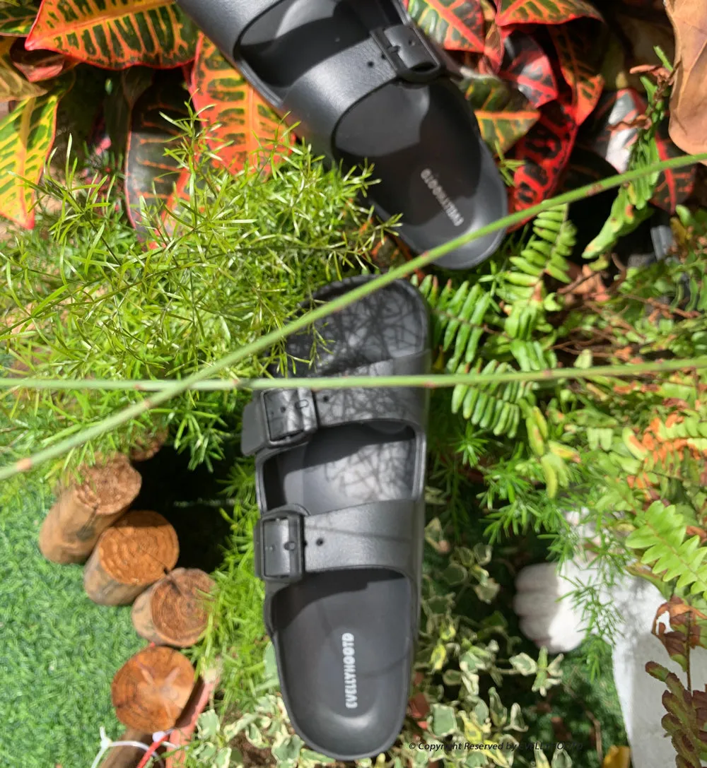 Colin Platform | EVA Double Buckle Lightweight Beach Slides