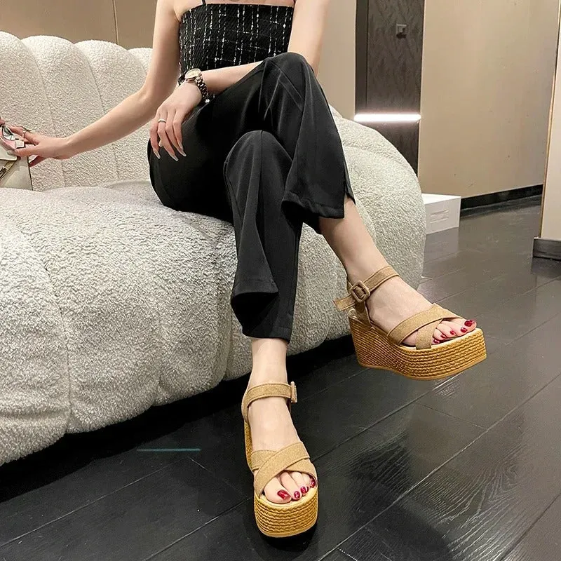 Comfortable Wedge Heel Summer Platform Sandals for Women