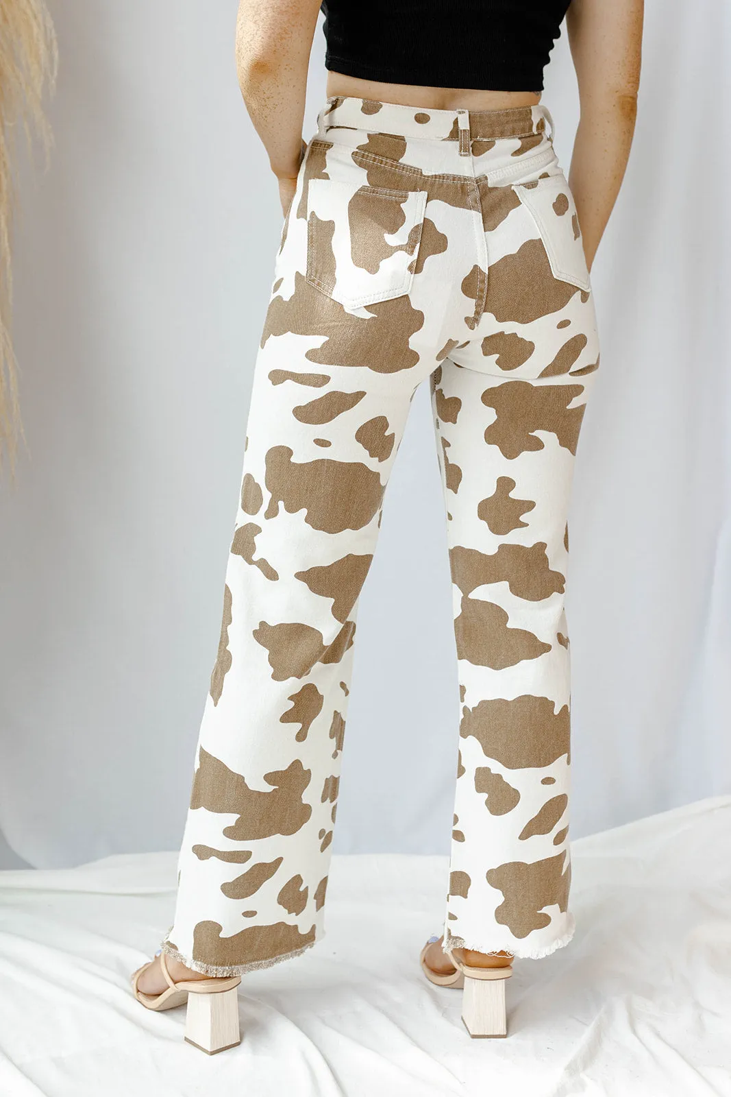 cow print pants