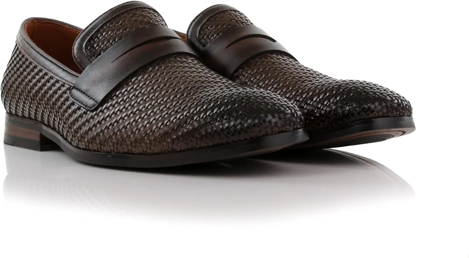 Ferro Aldo Sidney MFA19371 Mens Casual Classic Penny Loafer Dress Shoes