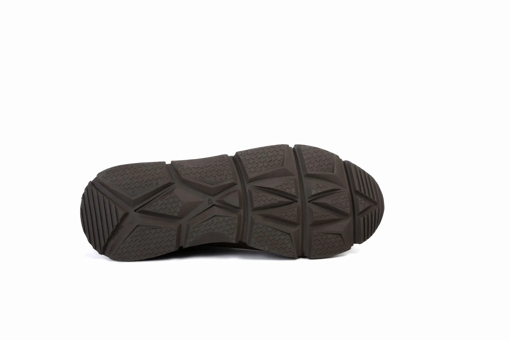 FOOT FEDERATION LACE-UP WALKING MENS BOOT BROWN