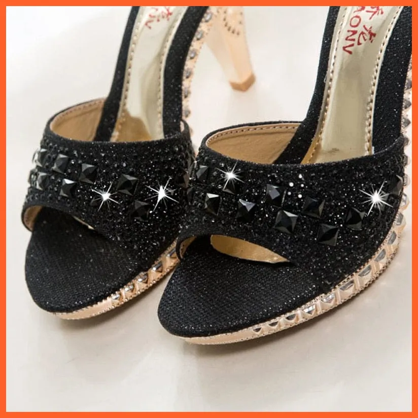 High Heels Sandal For Women | Pretty Glittery Heels