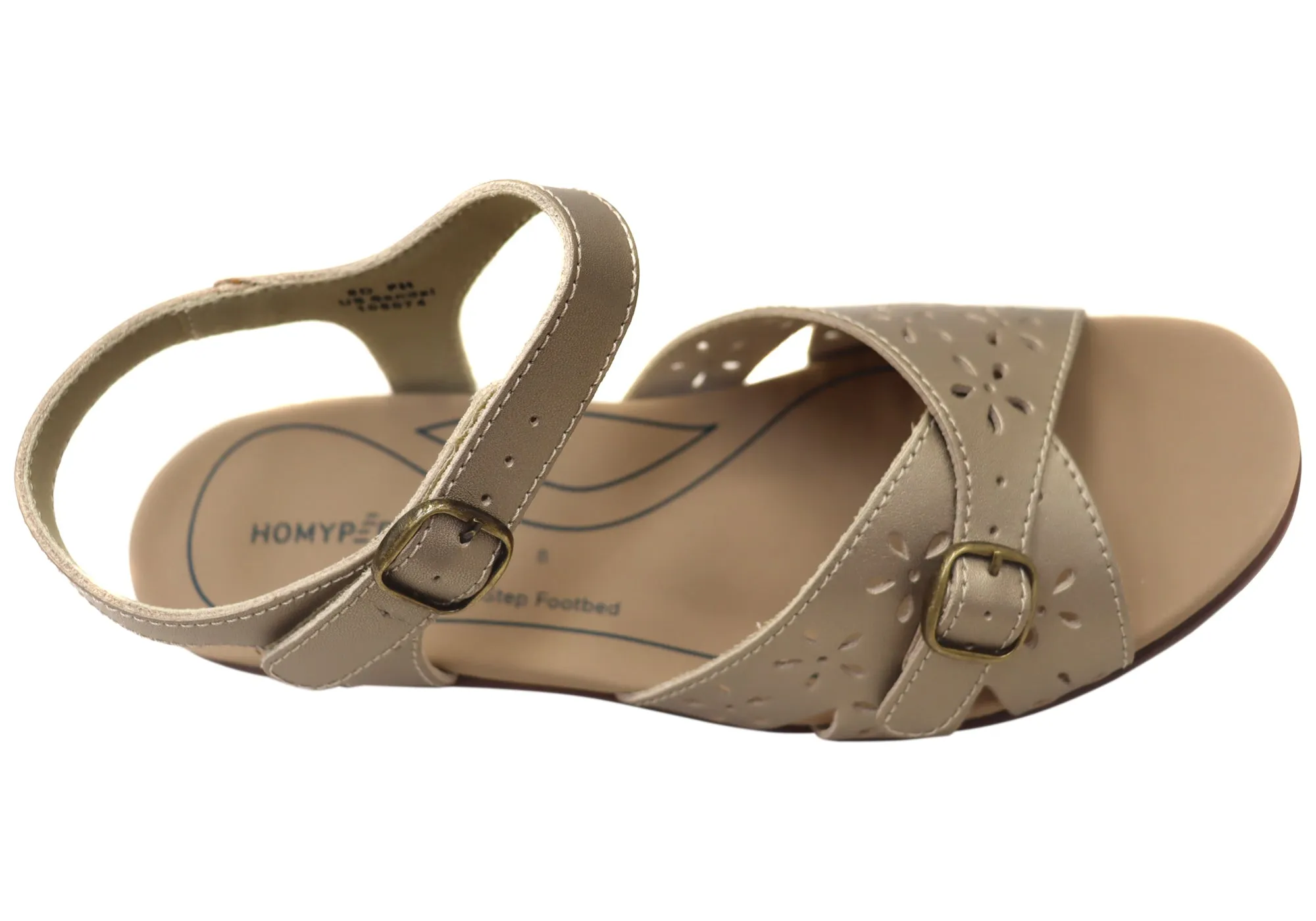Homyped Womens Comfortable Wide Fit US Sandal