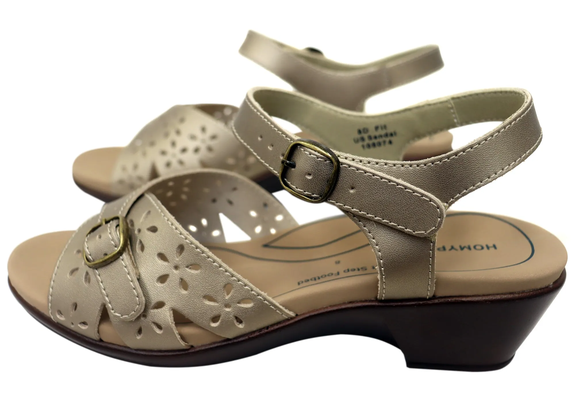 Homyped Womens Comfortable Wide Fit US Sandal