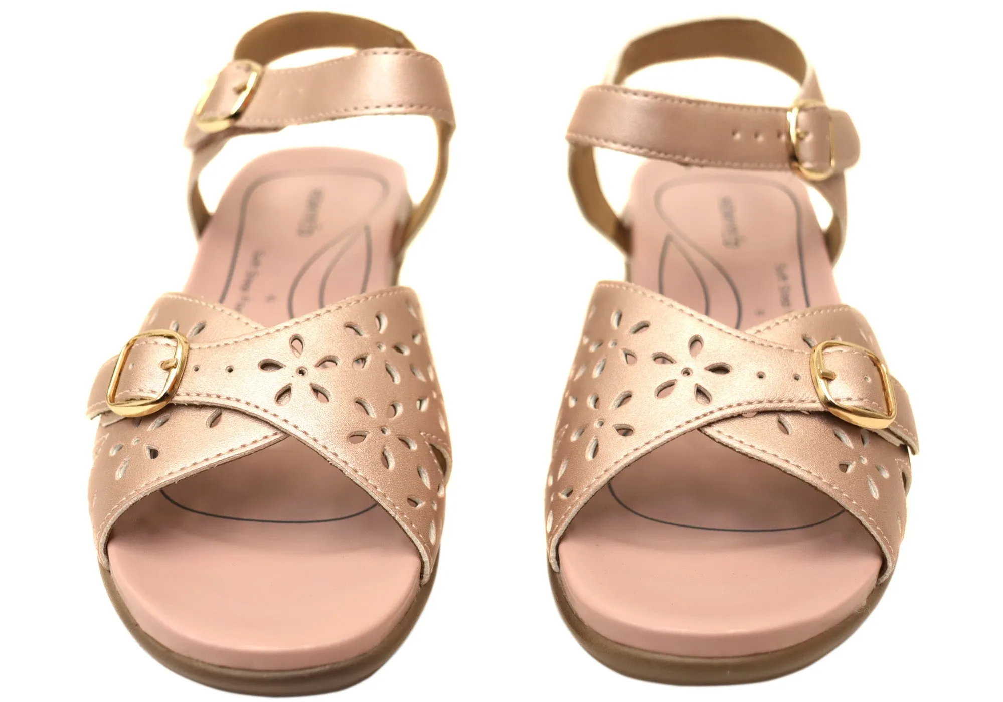 Homyped Womens Comfortable Wide Fit US Sandal