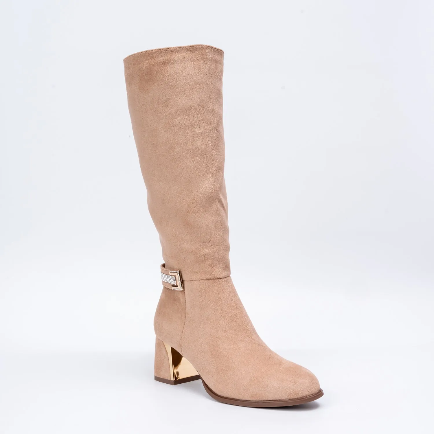 Kickin’ It Cool - Beige Casual Heels