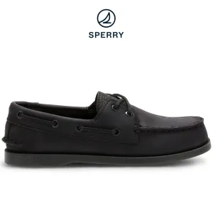 Kid's Authentic Original™ Boat Shoe Black (YB57441)