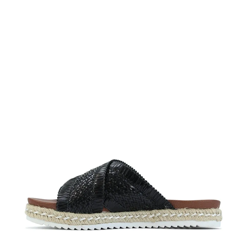 Los Carbos Tinny X Rattan Slip On Shoe