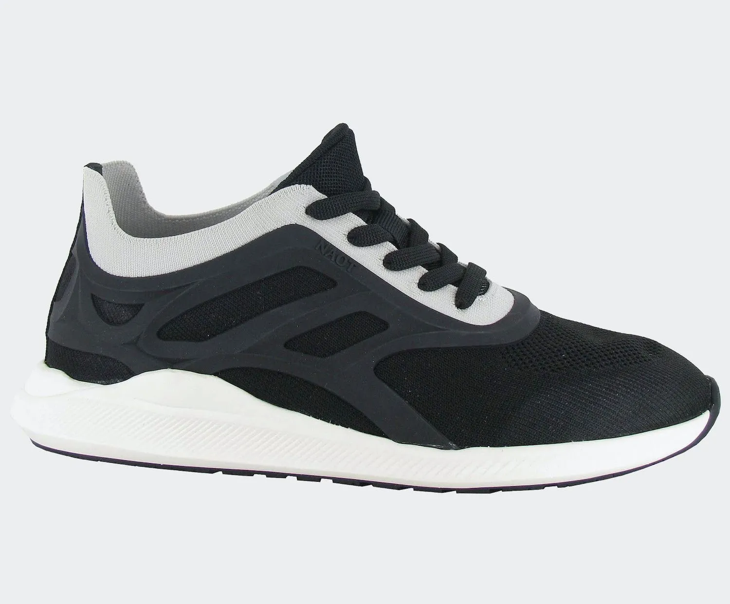 NAOT Krypton - Black Gray Knit