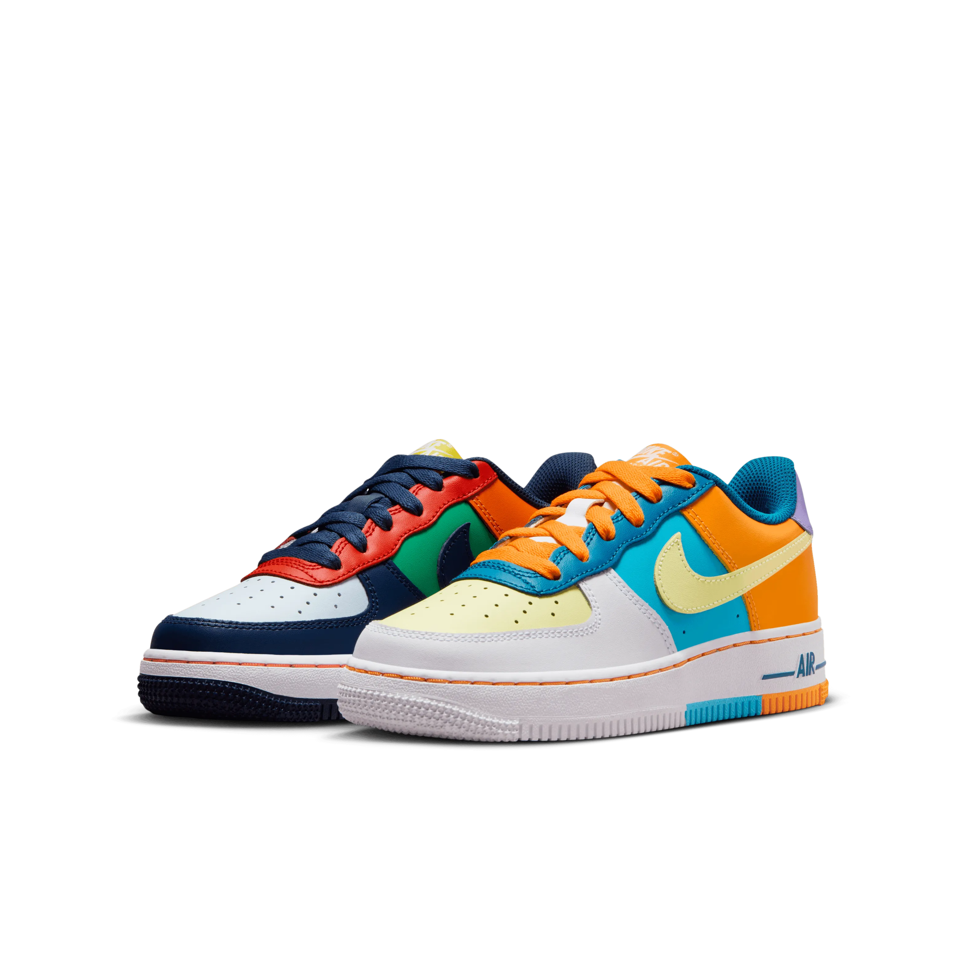 Nike - Boy - GS Air Force 1 LV8 2 BG  - Multi Color