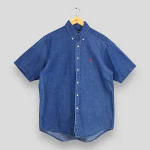 Polo Ralph Lauren Jeans Oxfords Shirt Small