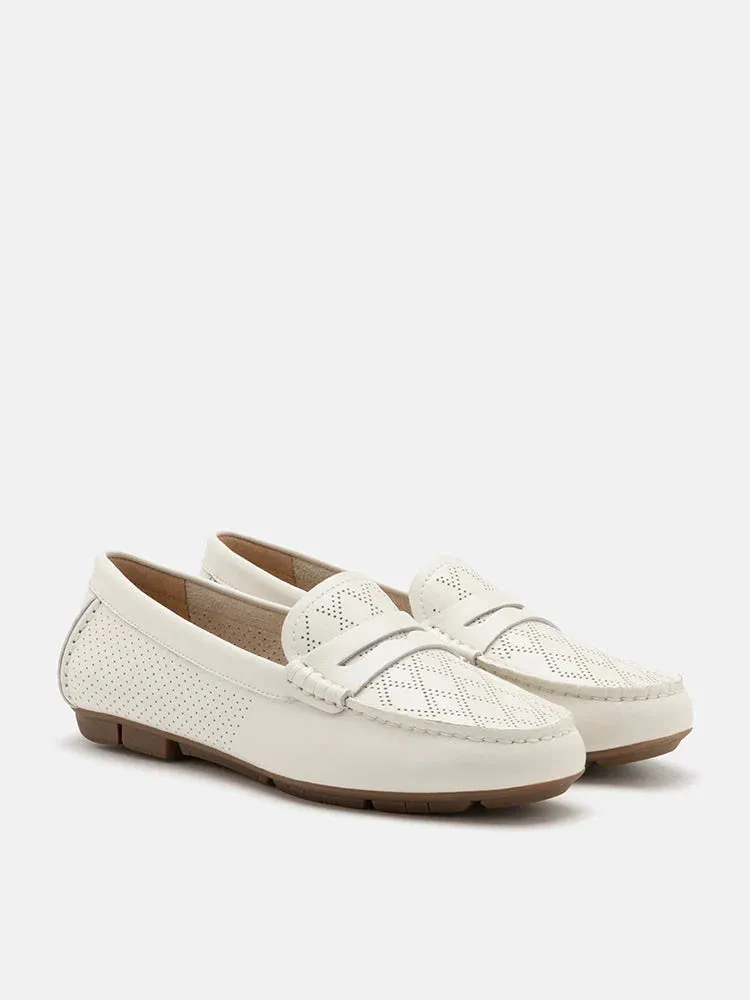 Samara Perforated Moccasins