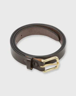 Sid Mashburn 1" Belt Chocolate Bridle