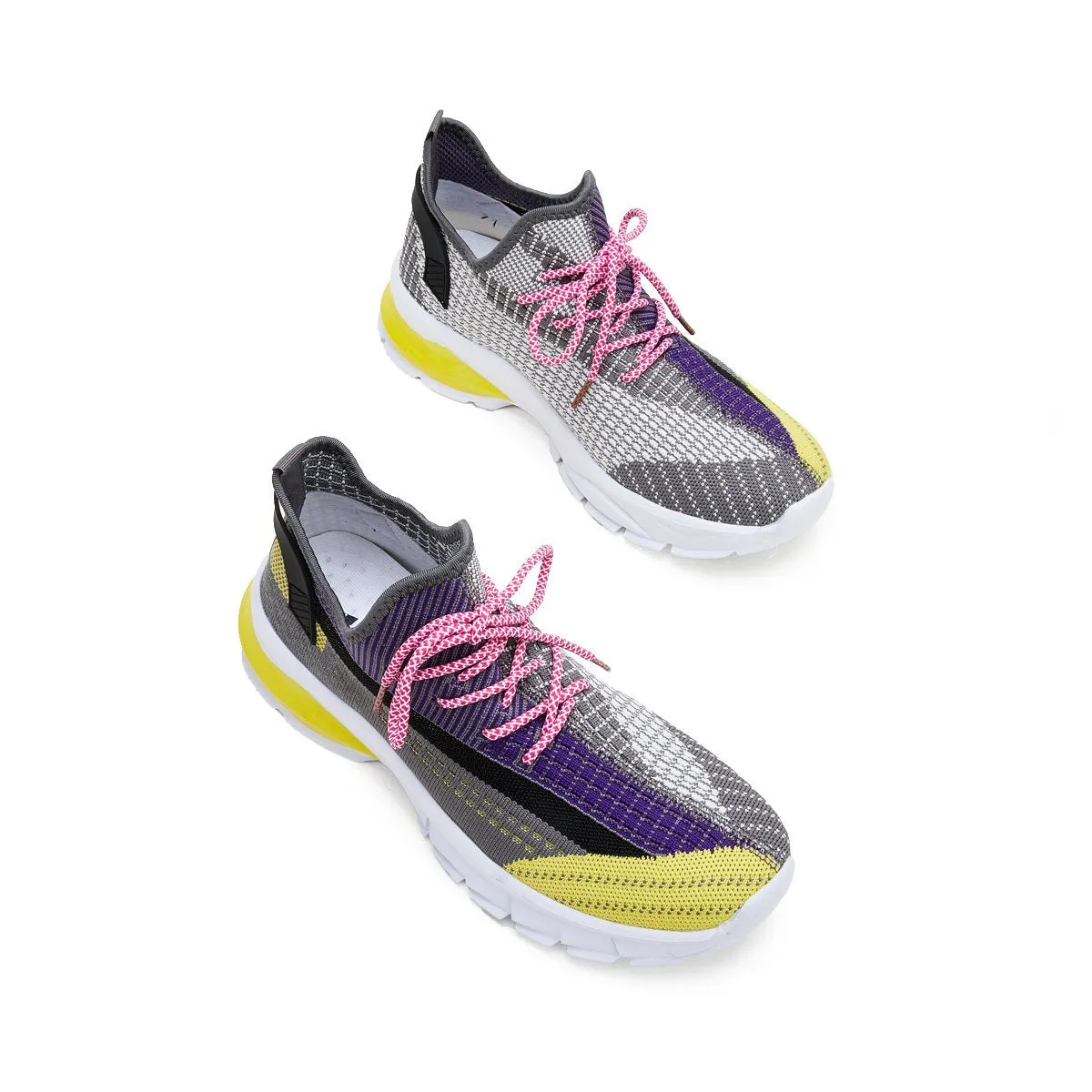 Sohiwoo  sneaker Lightweight Air Cushion Knit Comfy Running Shoes Imily Bela