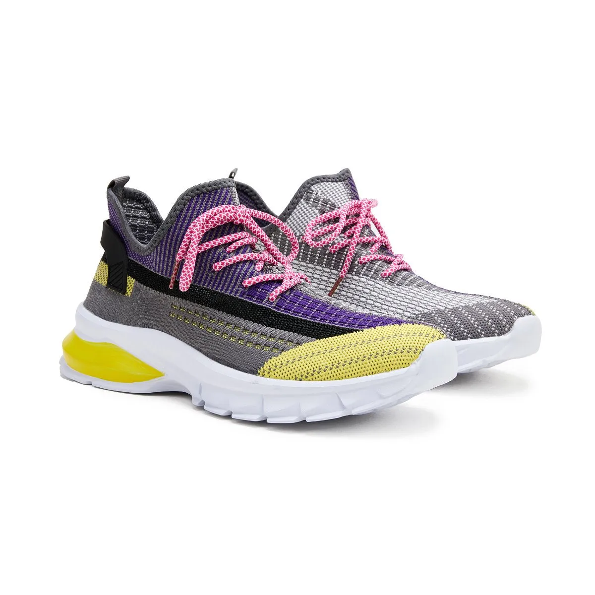 Sohiwoo  sneaker Lightweight Air Cushion Knit Comfy Running Shoes Imily Bela