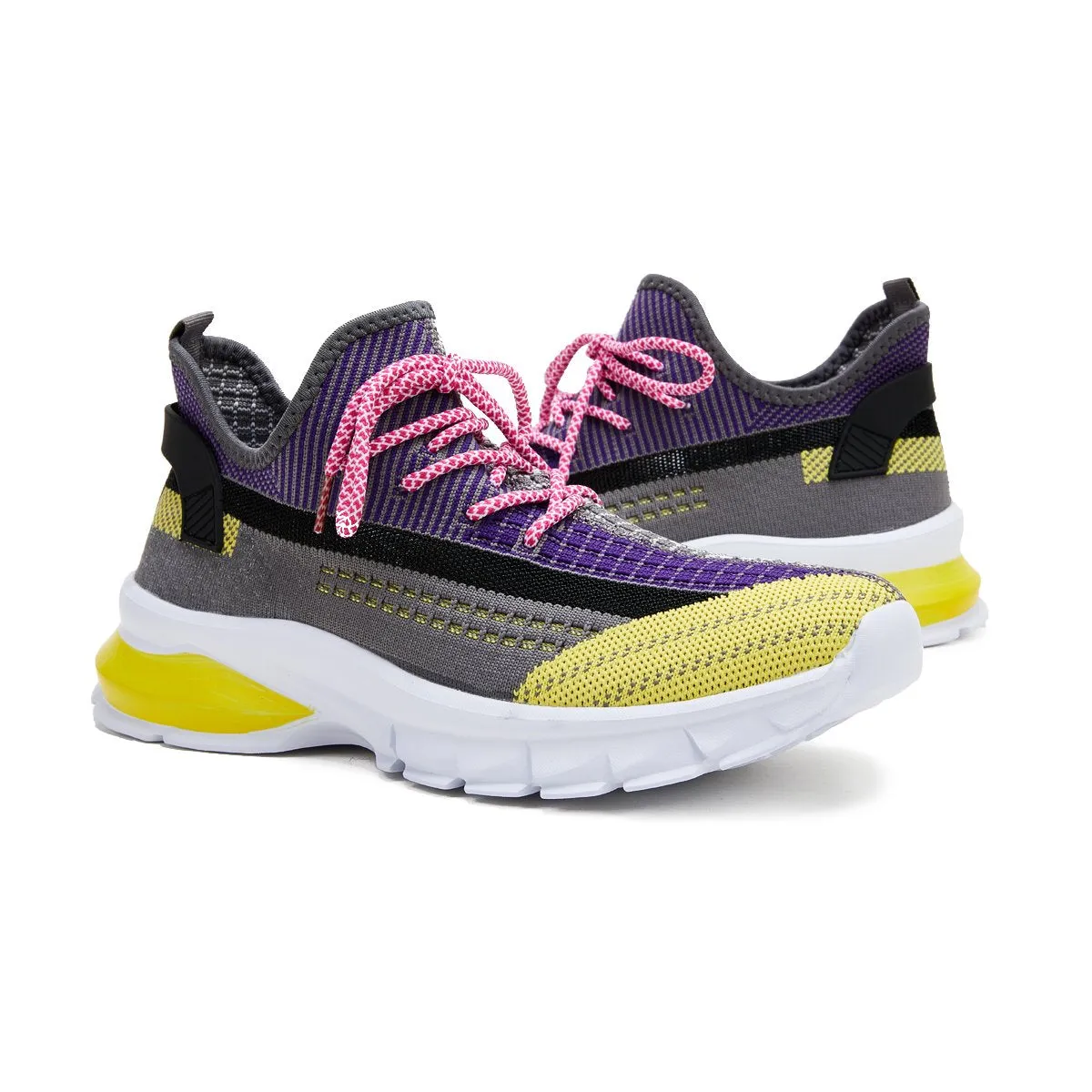 Sohiwoo  sneaker Lightweight Air Cushion Knit Comfy Running Shoes Imily Bela