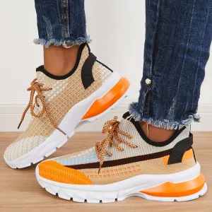 Sohiwoo  sneaker Lightweight Air Cushion Knit Comfy Running Shoes Imily Bela