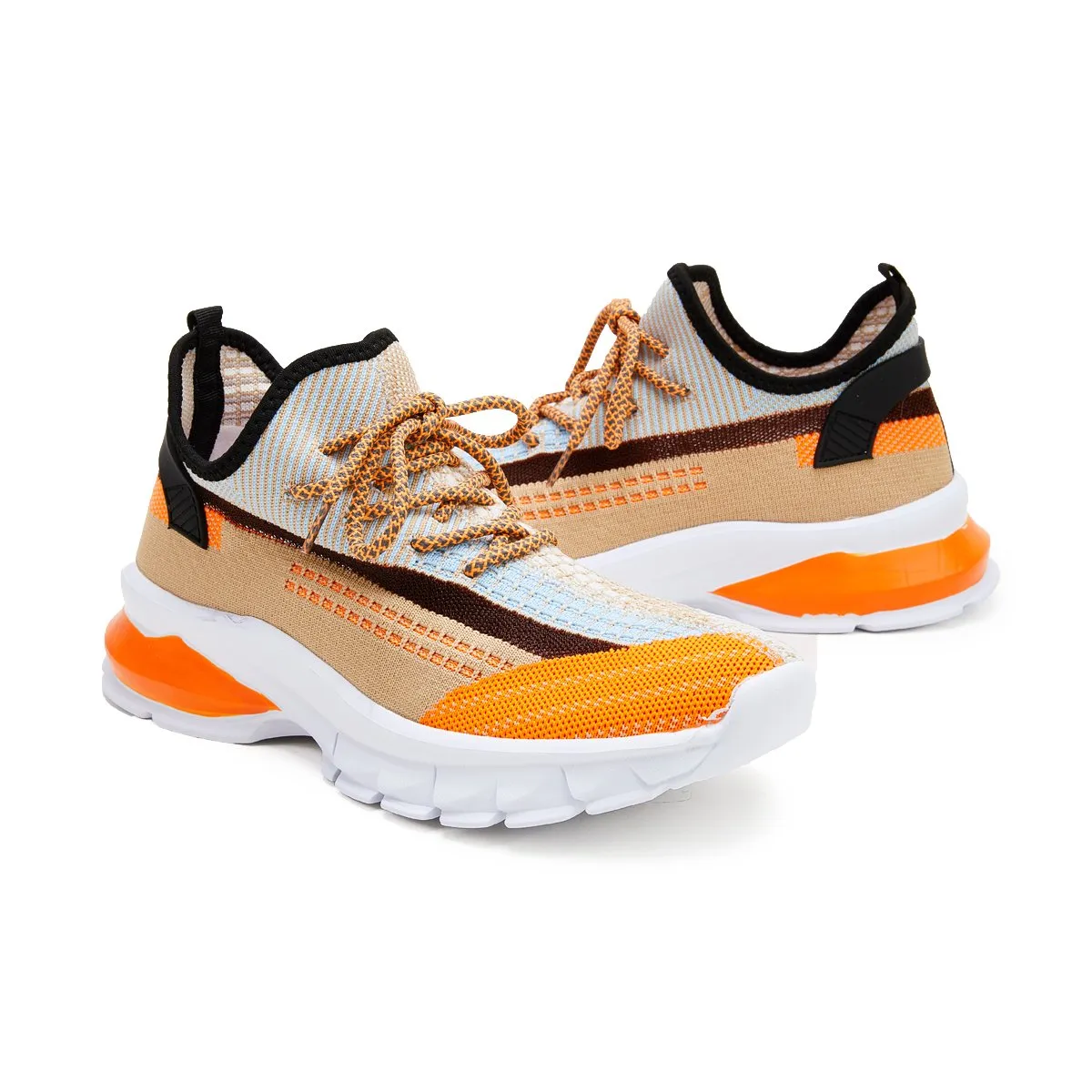 Sohiwoo  sneaker Lightweight Air Cushion Knit Comfy Running Shoes Imily Bela
