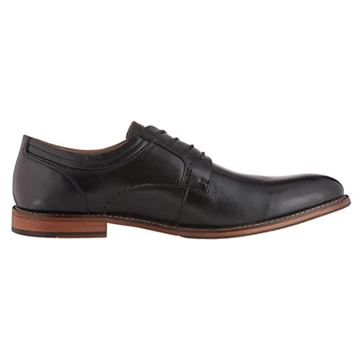 Stacy Adams Men's Oxford Shoe - Faulkner Plain Toe Black | 25305-001