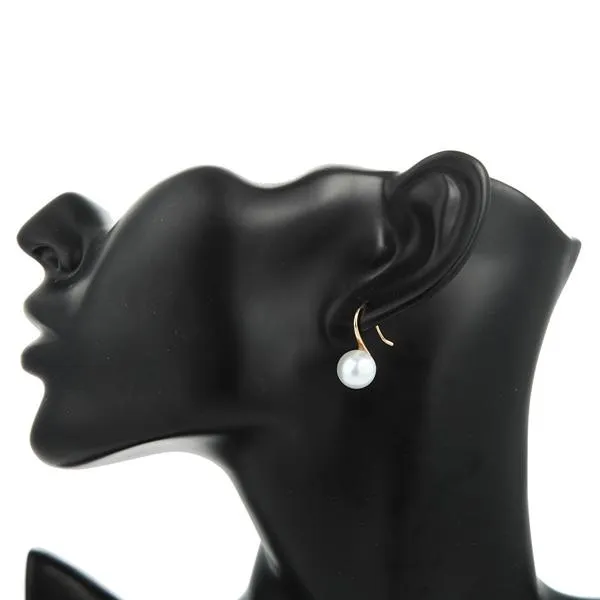 Trendy High Heels Pearl Earrings JDC-ES-b011