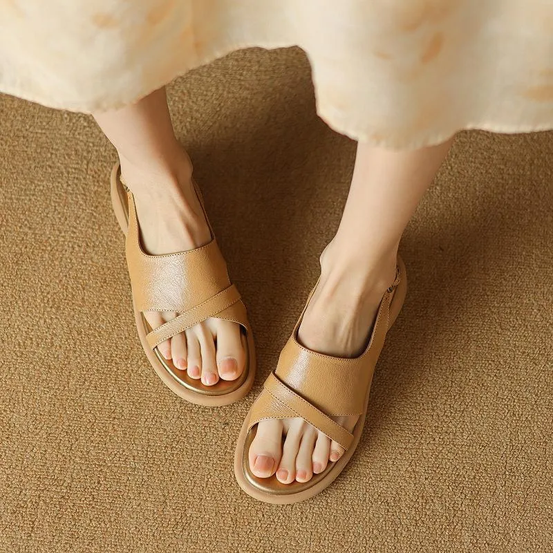 Women's Comfortable Genuine Leather Casual Sandals