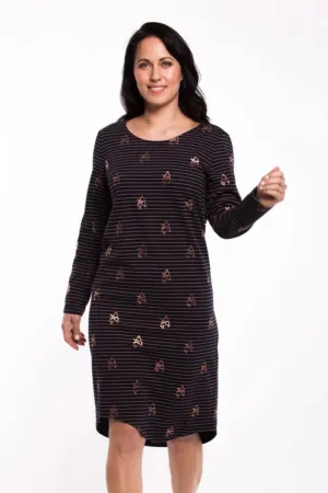 Zafina Melody Dress - Ink